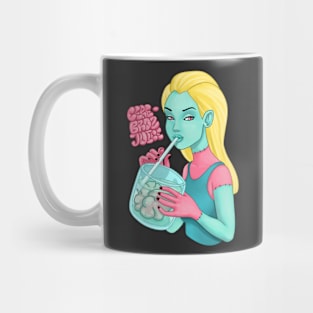 Zombie Girl Juice Mug